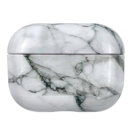 Marble Protective Case for Daily AirPods Pro Use — slim marble-texture cover protecting AirPods Pro with charging port access