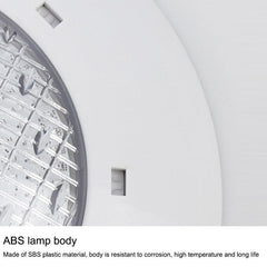 Lámpara de pared para piscina de plástico ABS, luz subacuática