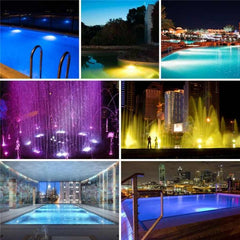 Underwater LED Pool Wall Lamp with ABS Plastic Design