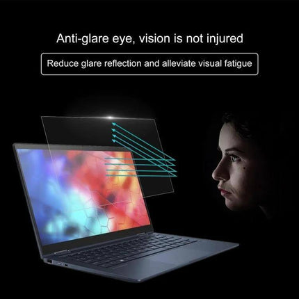 Tempered Glass Screen Protector for HP 13.3 Inch Laptops - anti-glare protection reducing reflections and eye strain for clear display visibility