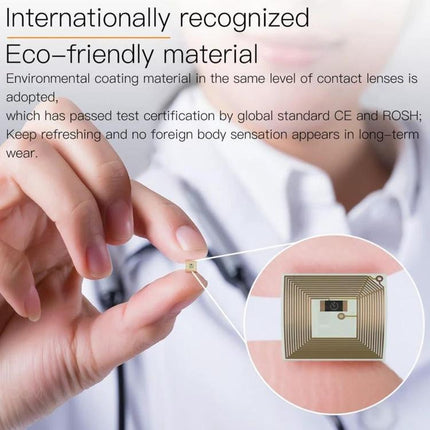 JAKCOM Nail Chip for Everyday Contactless Daily Use shown on fingertip highlighting slim eco-friendly NFC nail device
