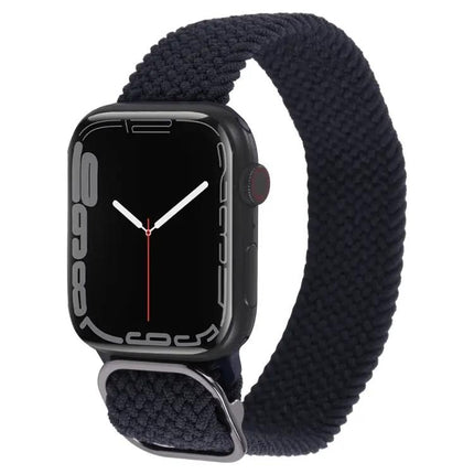 Nylon Braid Strap Watch Band For Apple Watch 38-45mm