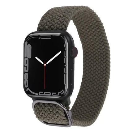 Nylon Braid Strap Watch Band For Apple Watch 38-45mm