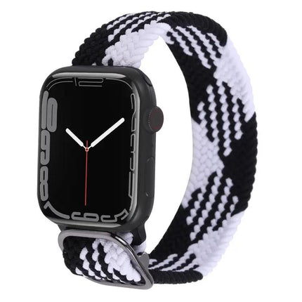 Nylon Braid Strap Watch Band For Apple Watch 38-45mm