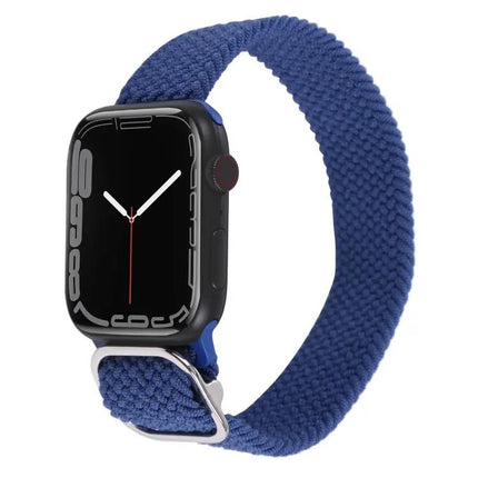 Nylon Braid Strap Watch Band For Apple Watch 38-45mm