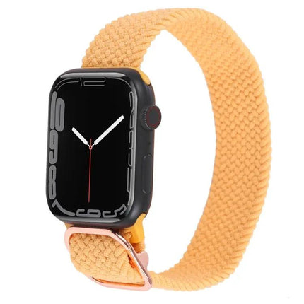 Nylon Braid Strap Watch Band For Apple Watch 38-45mm