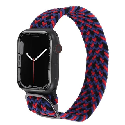 Nylon Braid Strap Watch Band For Apple Watch 38-45mm
