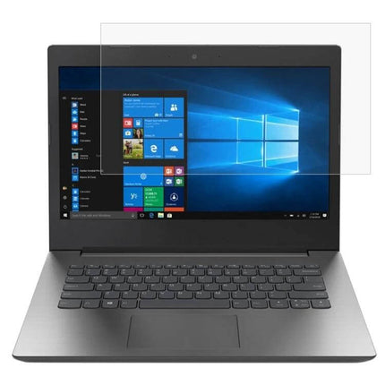 Tempered Glass Protective Film for 14-Inch Lenovo Laptops shown on a 14-inch Lenovo laptop screen protecting against scratches and glare