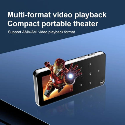 Portable Bluetooth MP3 Player for Music and Daily Entertainment compact multi-format video playback device with touchscreen and portable theater design
