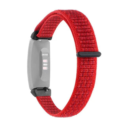 Fitbit Inspire 2 Nylon Loop Strap Replacement Band Black