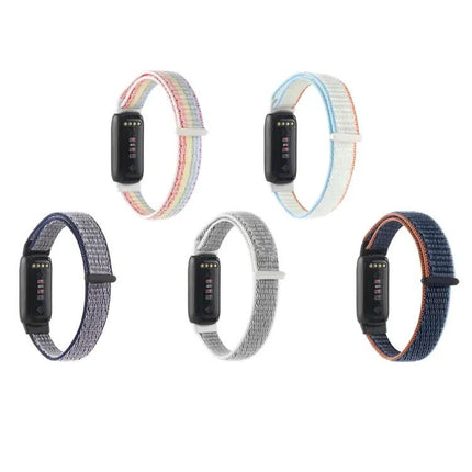 Nylon Loop Replacement Strap For Fitbit Luxe Adjustable