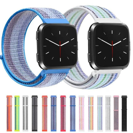 Nylon Replacement Watch Band Strap For Fitbit Versa 1/2