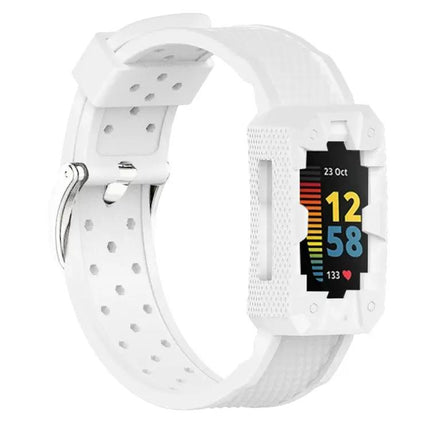 Silicone Integrated Strap And Case For Fitbit Charge 5