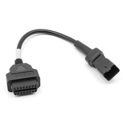 Essential OBD Cable for Ducati Owners' Daily Vehicle Checks - black OBD diagnostic cable for quick daily motorcycle checks