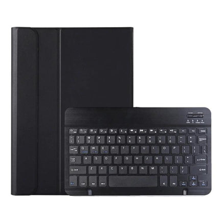 Ultra-Thin Bluetooth Keyboard Leather Case for Samsung Galaxy Tab A8 2021 - black folio with detachable Bluetooth keyboard