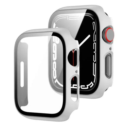 Apple Watch 41mm 45mm Case With Tempered Glass Protector