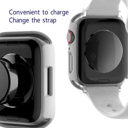 Apple Watch 41mm 45mm Case With Tempered Glass Protector