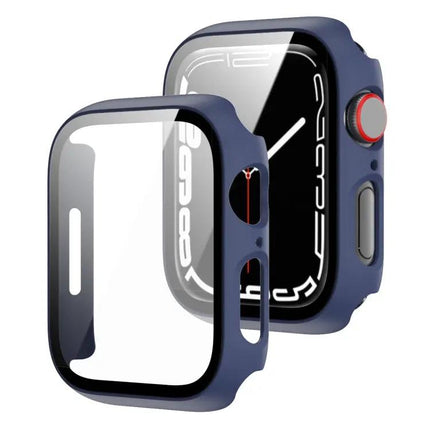 Apple Watch 41mm 45mm Case With Tempered Glass Protector