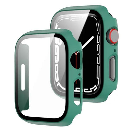 Apple Watch 41mm 45mm Case With Tempered Glass Protector