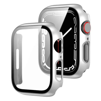 Apple Watch 41mm 45mm Case With Tempered Glass Protector