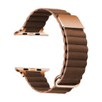 7 45mm / 6&SE&5&4 44mm / 3&2&1 42mm / Rose Gold Buckle Brown