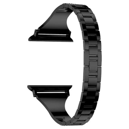 Diamond Encrusted Leather Strap For Apple Watch 38-45mm