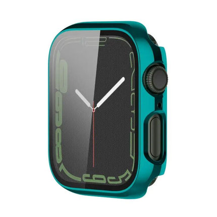 Apple Watch 41/45mm Shockproof PC Case With Tempered Glass