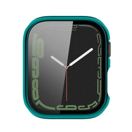 Apple Watch 41/45mm Shockproof PC Case With Tempered Glass
