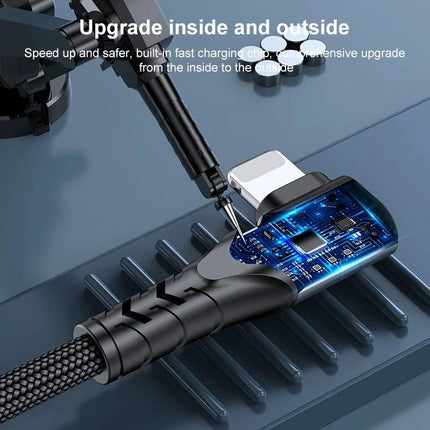 Practical Elbow USB-C Cable for Daily Phone Charging Needs showing elbow connector and internal circuitry for durable fast charging