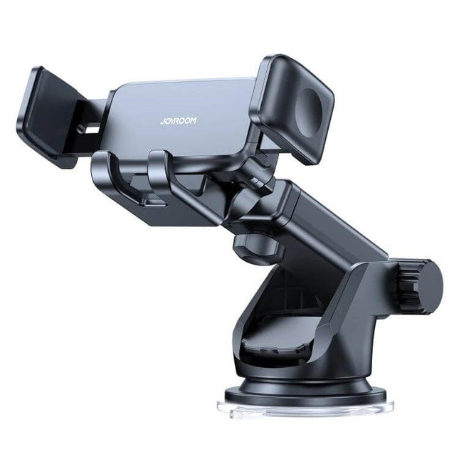 Joyroom Car Dashboard Phone Holder Telescopic Arm For Safe Driving - adjustable telescopic arm with thick silicone pad for stable hands-free navigation