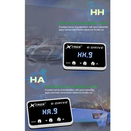 TROS Electronic Throttle Controller For Toyota Daily Driving compact 6-mode 46-degree micro-adjust digital throttle controller display
