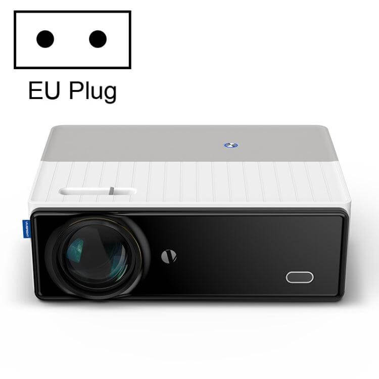 D5000 Full HD 1080P LED LCD Projector with 6000 Lumens Brightness and 18K Color Temperature