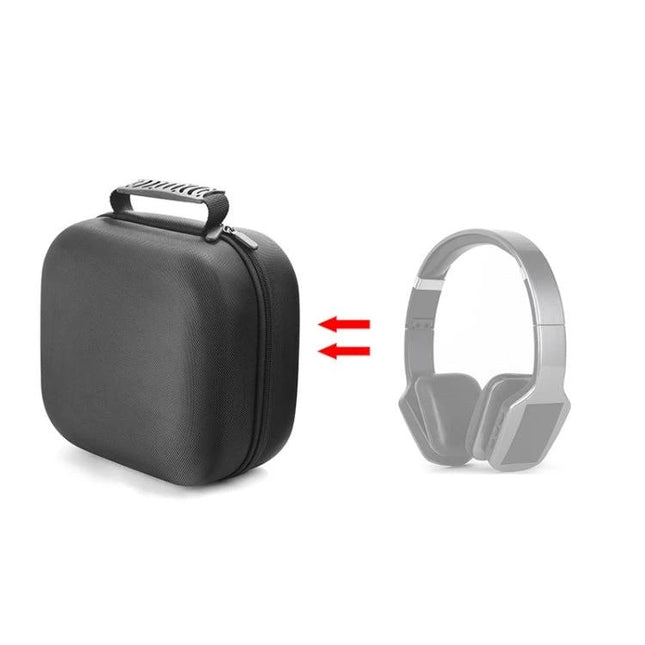 Protective Bag for Headsets in Everyday Travel Scenarios - compact hard-shell case with handle for commuting and backpack protection