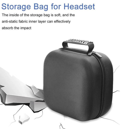 Protective Bag for Headsets in Everyday Travel Scenarios - durable compact headset storage case protecting from drops, dirt, and scratches
