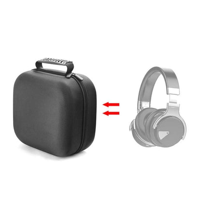Protective Bag for Headsets in Everyday Travel Scenarios - compact hard-shell case protects headphones from drops, dirt, and scratches during commuting