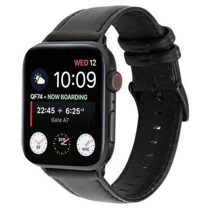 Crazy Horse Oil Wax Leather Strap Apple Watch Series 5