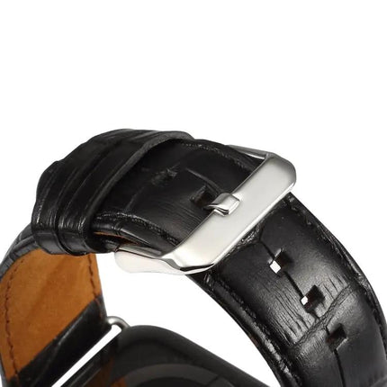 Cowhide Crocodile Texture Strap For Apple Watch Series