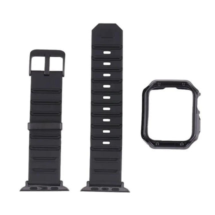 Silicone Watch Band And Case Set Apple Watch 41mm 45mm
