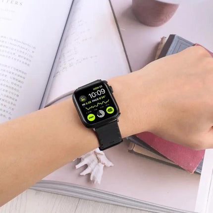 Silicone Watch Band And Case Set Apple Watch 41mm 45mm