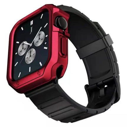 Silicone Watch Band And Case Set Apple Watch 41mm 45mm