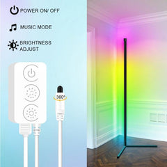 Lámpara de suelo con control remoto GVVOOHOME LED Symphony