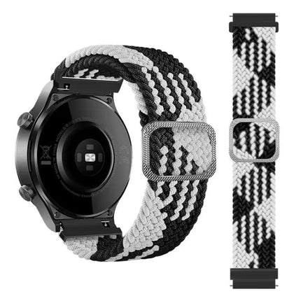 Nylon Braided Watch Band For Samsung Galaxy Watch4 40mm 44mm