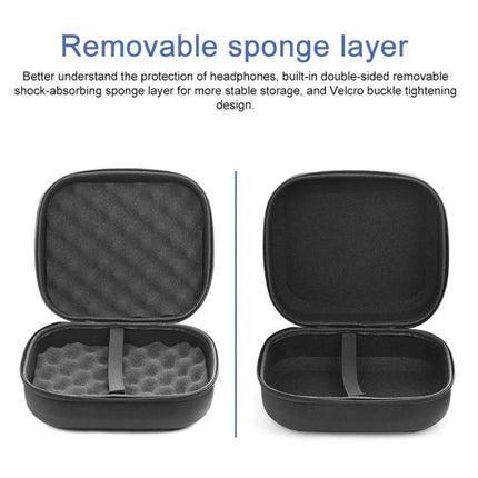 Sony Compact Protective Carry Case For Neck Mounted Speakers with removable sponge layer and internal straps for secure transport