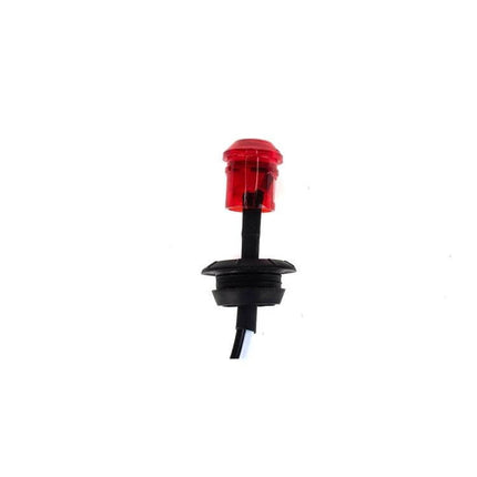 10 In 1 Truck Trailer LED Round Side Marker Lamp Red Light compact 12V round side marker with 312 LEDs for trailers, vans and trucks