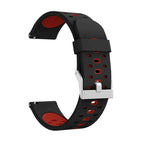 For Samsung Galaxy Watch 3 45mm / Black Red