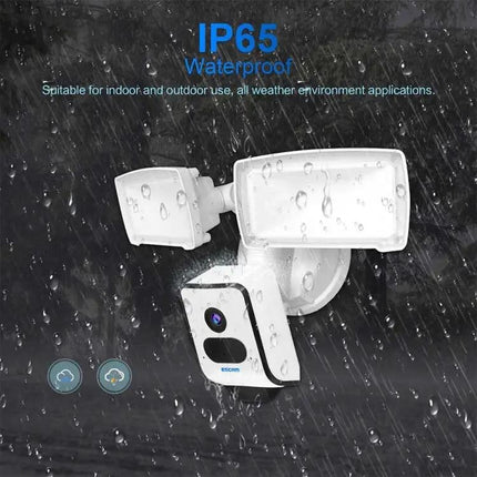 ESCAM QF612 Outdoor WiFi Security Camera with Floodlight