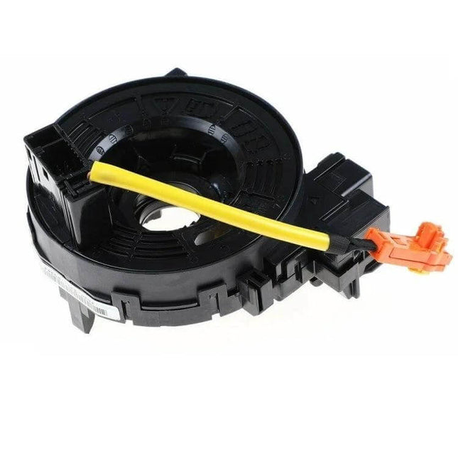 Toyota Camry Steering Wheel Clock Spring, 2010-2013 - replacement clock spring with yellow airbag connector and OE cross reference 84306-06180