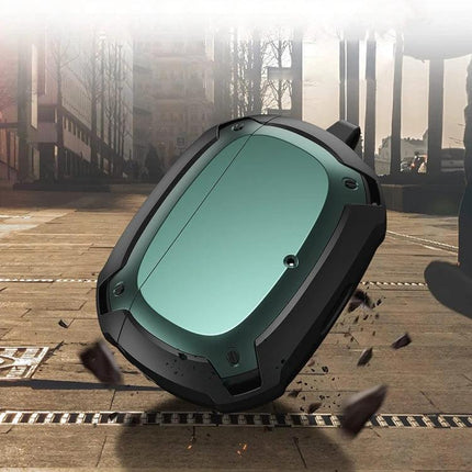 Bumblebee Armor Case for Everyday Earbud Protection and Carrying rugged protective earbud case dropping on pavement