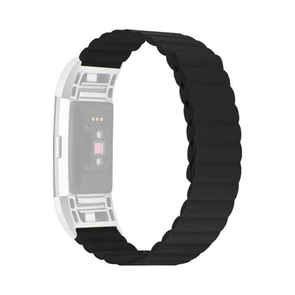 Silicone Magnetic Watch Band For Fitbit Charge 2/3/4/5