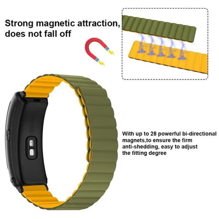 Silicone Magnetic Watch Band For Fitbit Charge 2/3/4/5